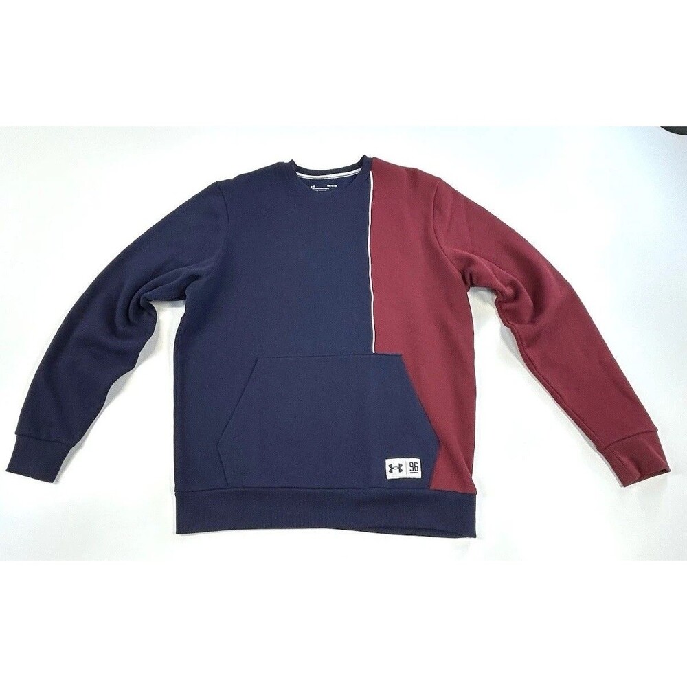 Under Armour Playback Fleece Men's Color Block Sweatshirt - Size Medium